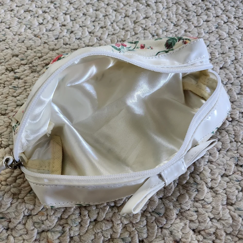 Floral Cosmetic Bag